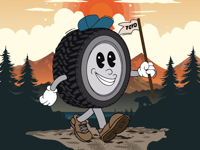 TOYO TYRES Trailpass Logo Intro Animation