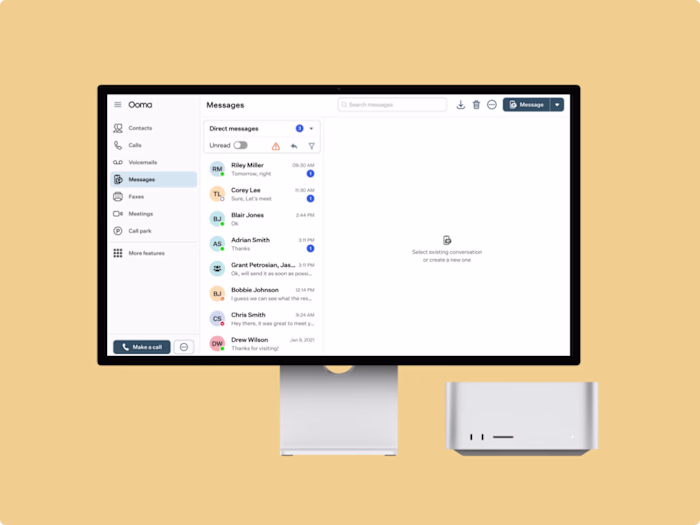 Simplifying Navigation in Ooma’s Messaging Module