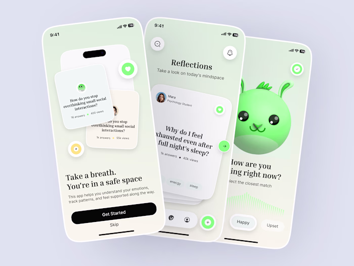 Mindfulness Mobile App Design