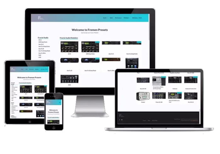 Custom e-commerce website for digital products