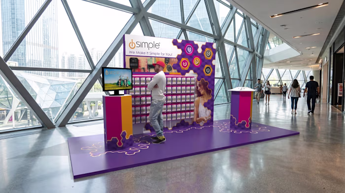 Isimple Exhibit Product Display