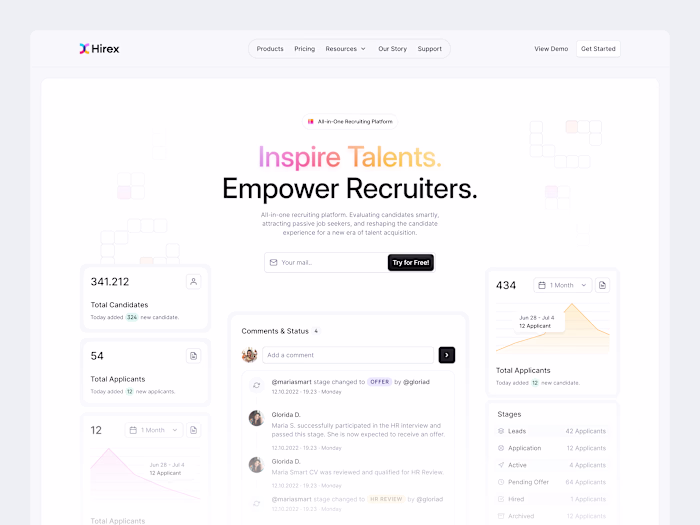 Hirex - ATS Platform