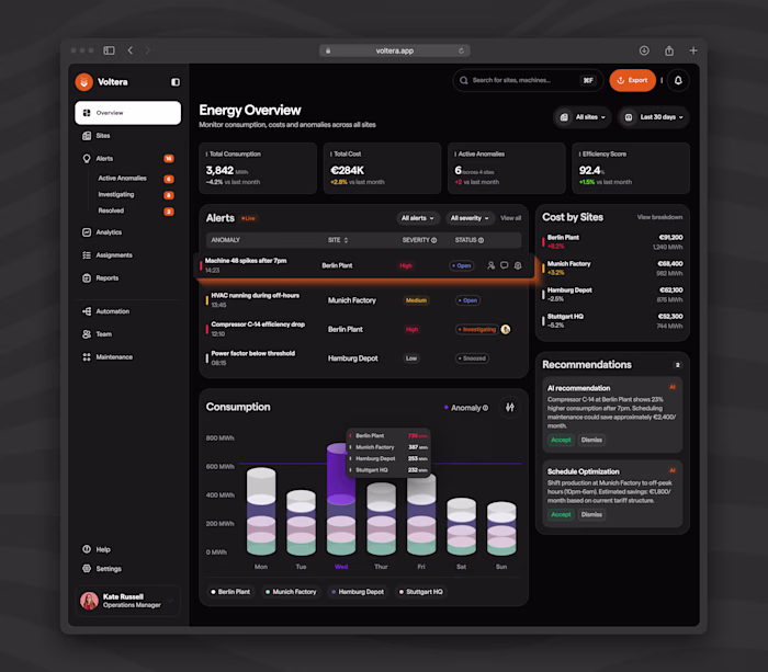 I designed a B2B Energy