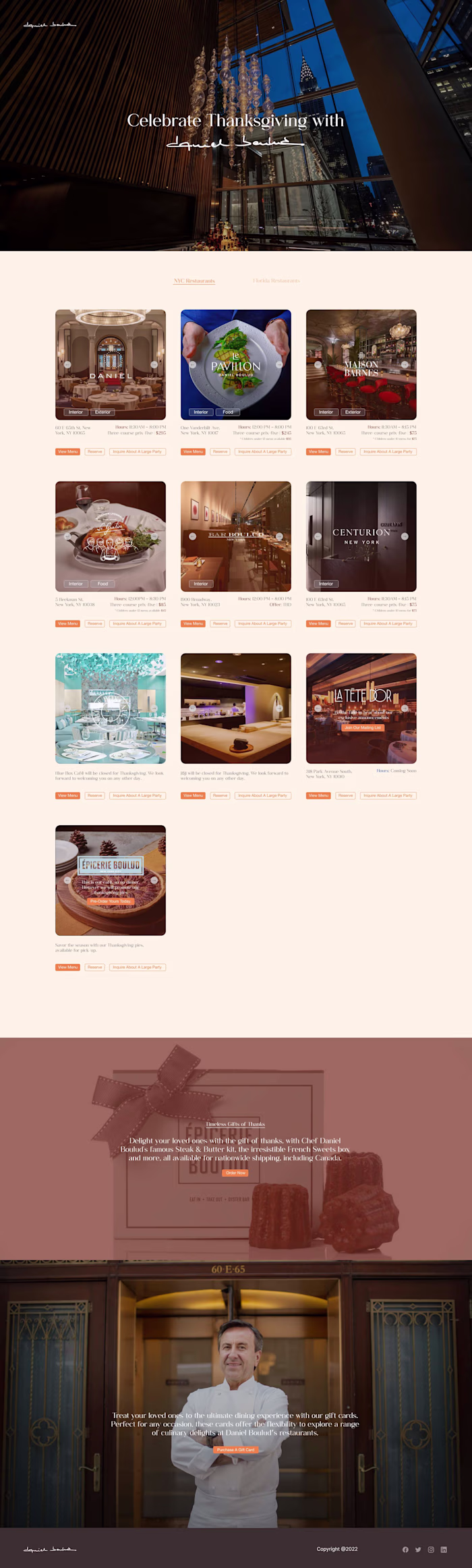 UI Design for Restaurant