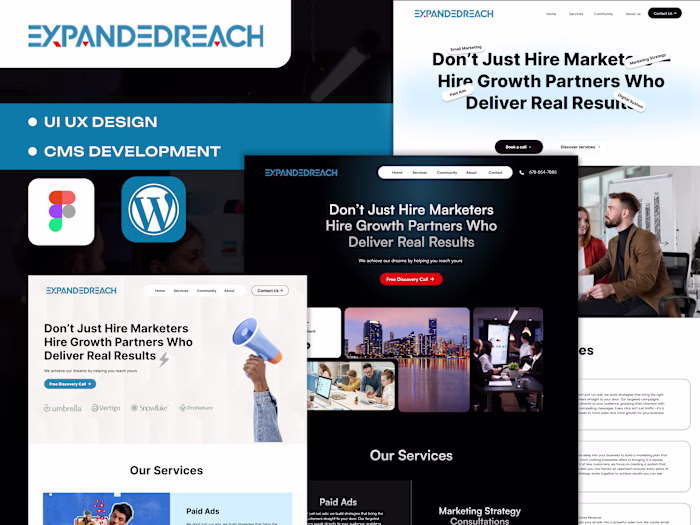 Expanded Reach WordPress Website Development