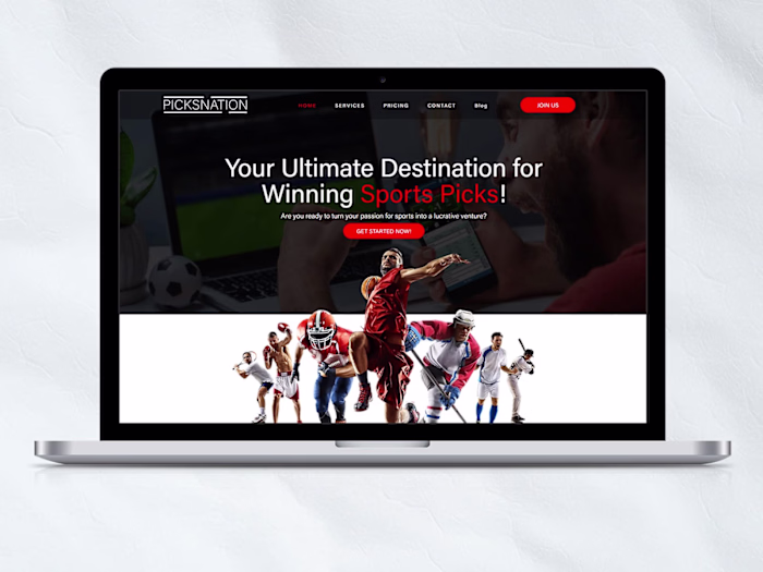 PicksNation Wix Website Design