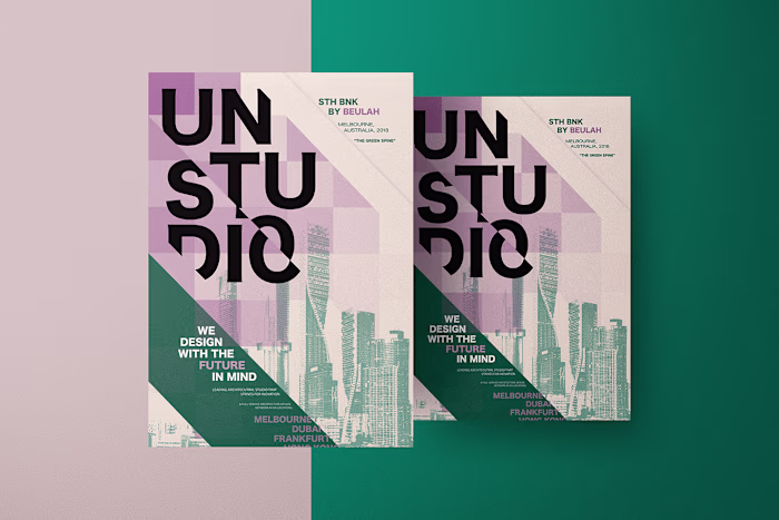 UN Studio - Architecture Poster on Behance