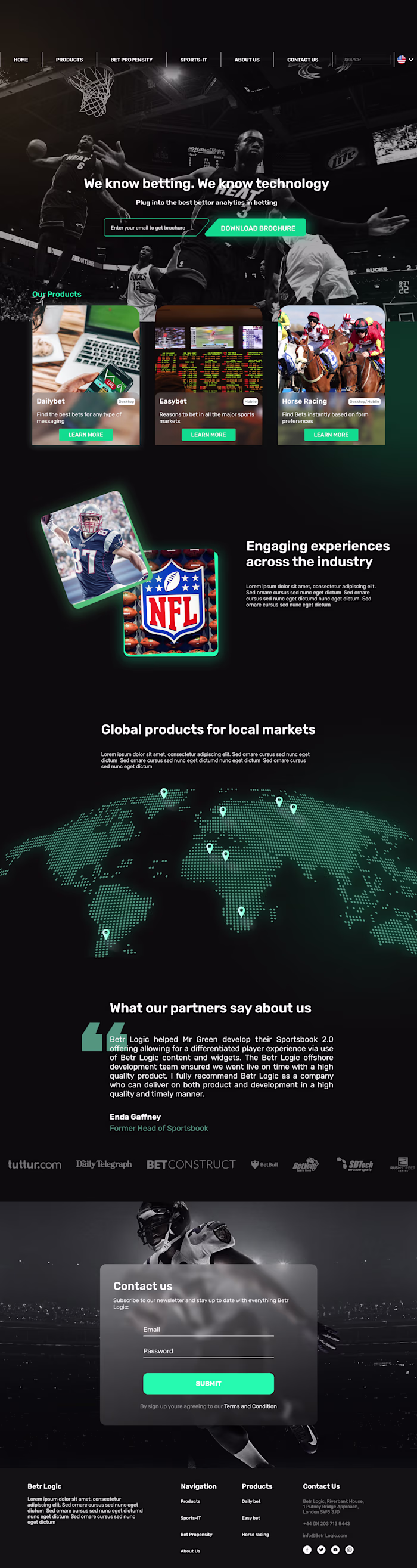 Betting Platform Redesign