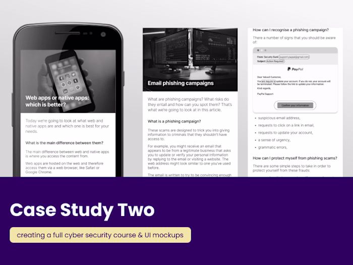 Designing the curriculum and content for a learning platform
