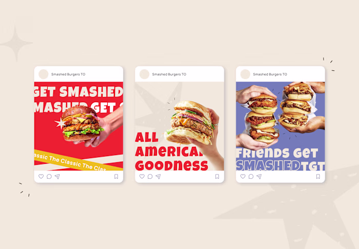 Brand & Marketing for Local Burger Shop