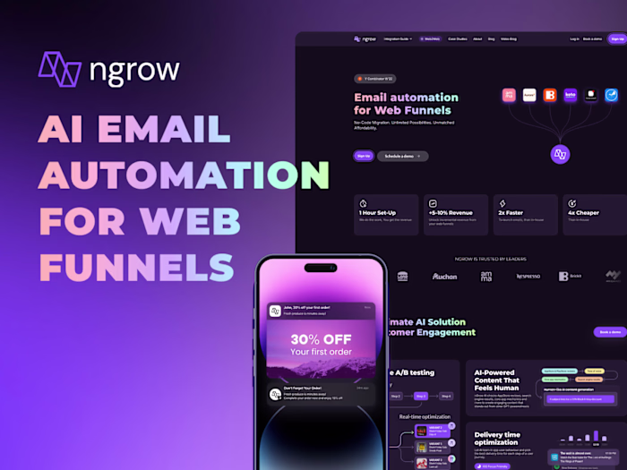 nGrow - Email automation for Web Funnels