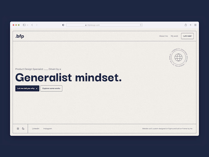 My Personal Website