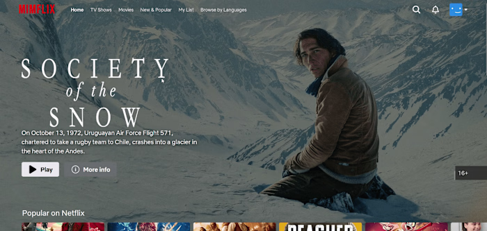 MimFlix: Netflix Clone