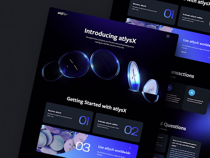 Atlys X Page Development in Framer