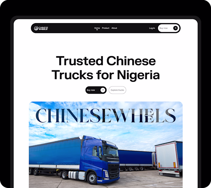 Marketplace for trucks