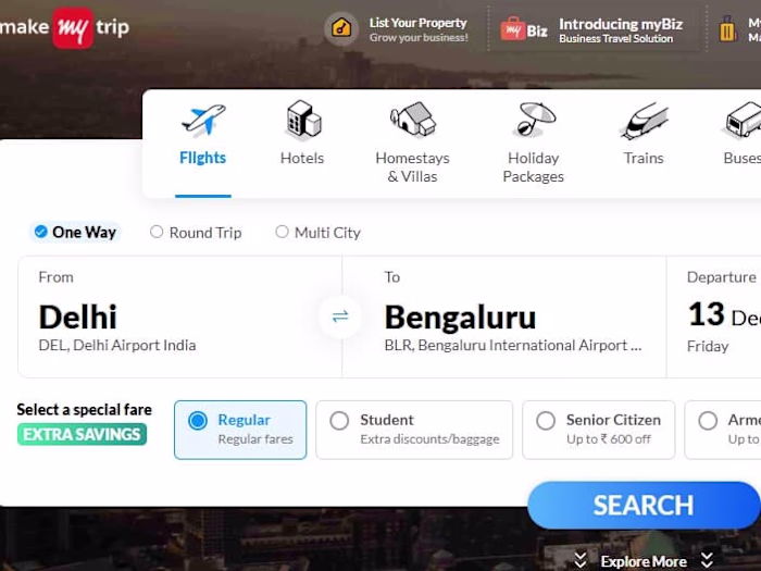 Hotel travel booking portal