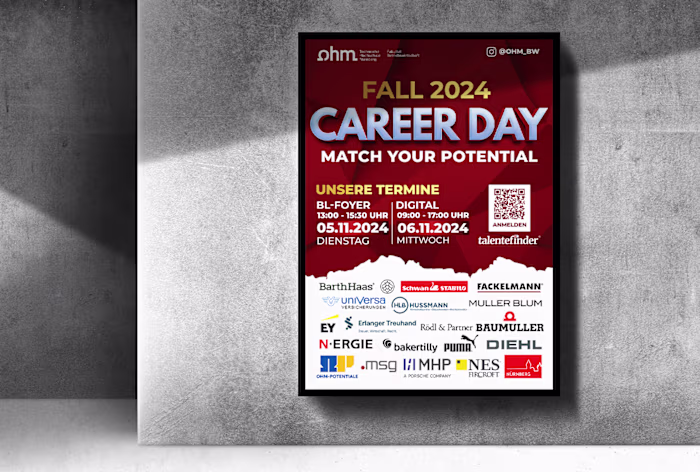 University Career Fair Rebrand – Multi-Channel Design System