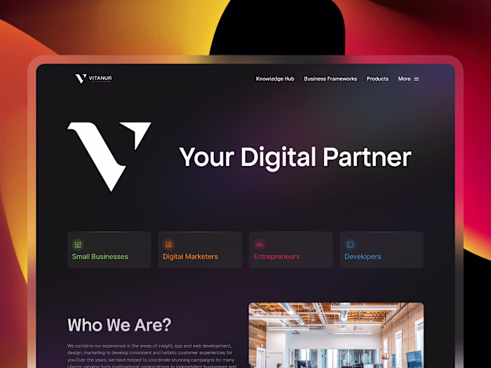 Vitanur website