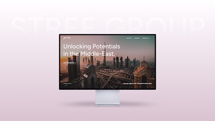 Stree Group Website Design