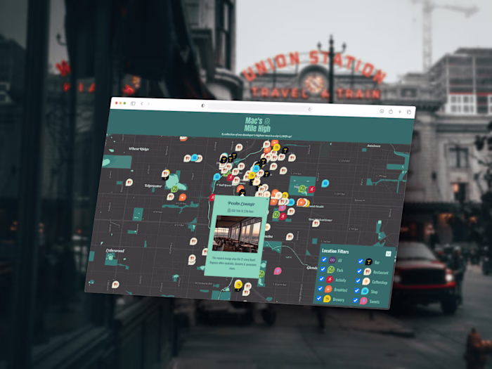 One Developer's React & Mapbox Ode To Denver's Hidden Gems