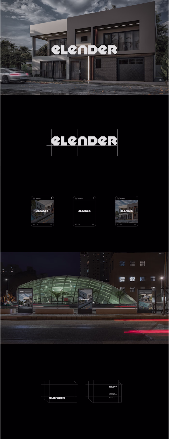 Elender | Architecture Logo