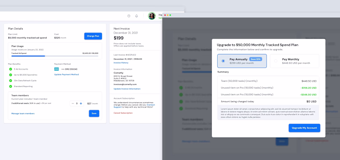 Designing Cometly's Next Gen Ad Tracking Platform