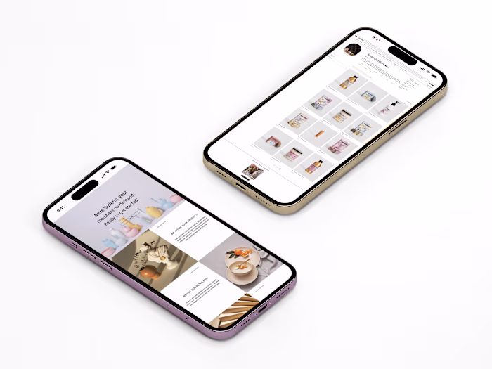 UI for Wholesale Marketplace