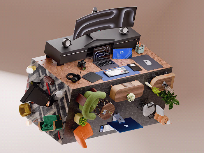 Spaces: A 3D Artwork Project