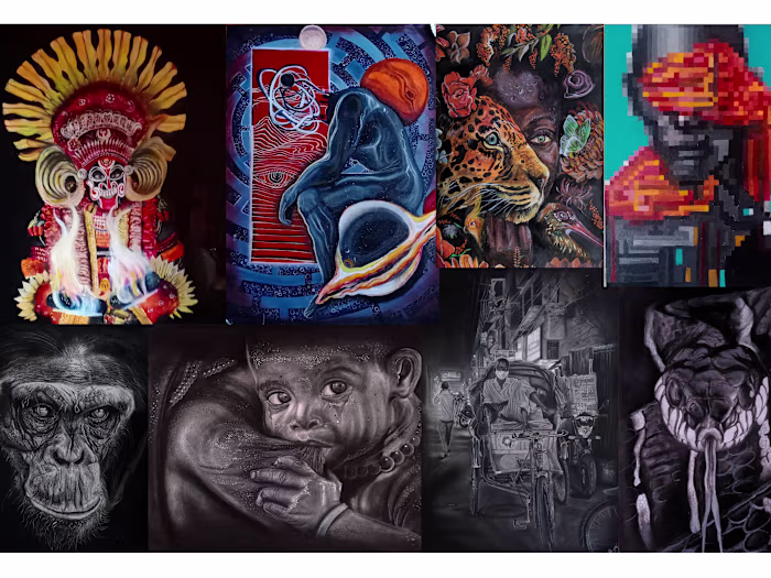 SURREAL AND NORMAL ART