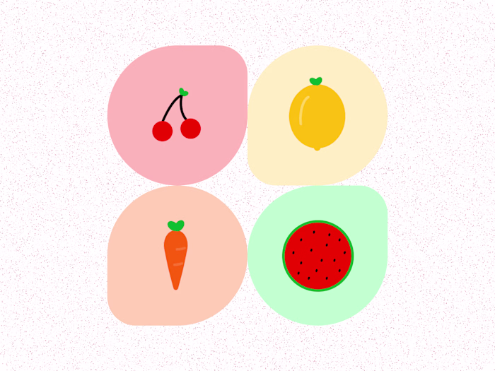 Fruit icons