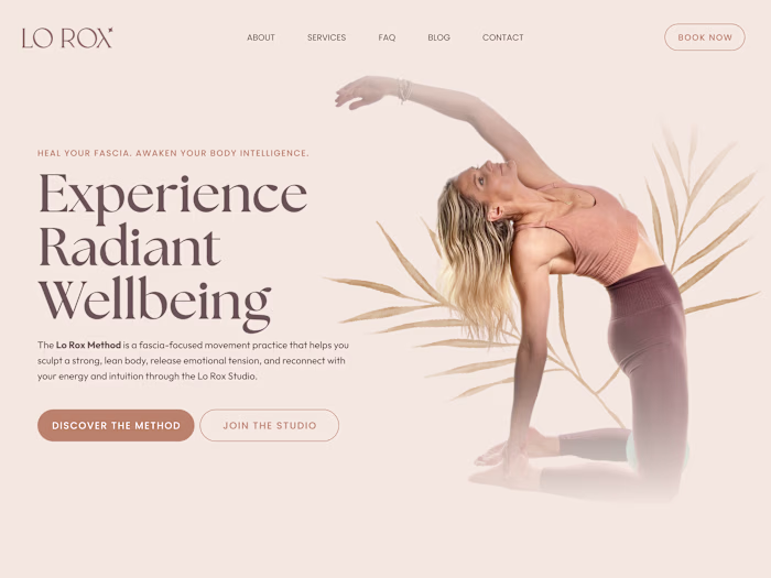 Lo Rox Homepage Redesign