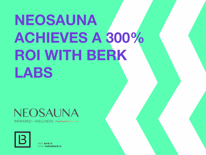 Neosauna's Marketing Triumph with BERK Labs