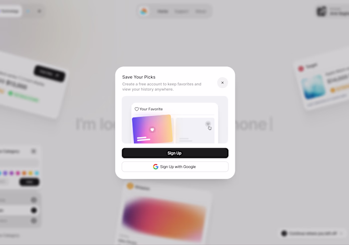 When users need to Create account 🔥