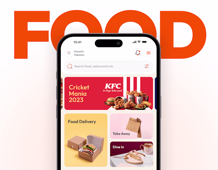 Hey - Food Ordering, Delivery & Reservation Application