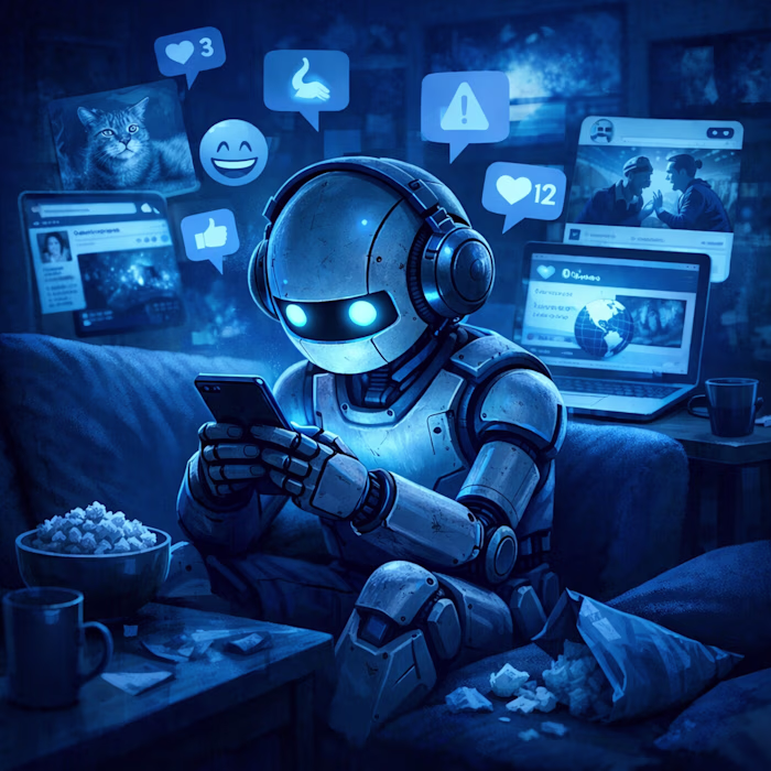 Initial content and authority-building campaign