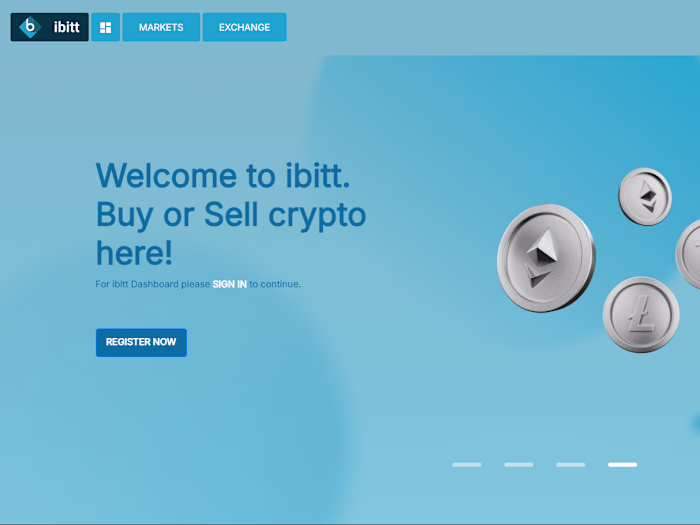 IBITT: Fully Advanced Cryptocurrency exchange