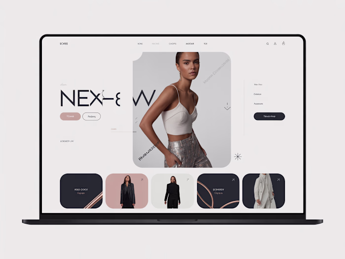UX/UI design for Fashion Brand