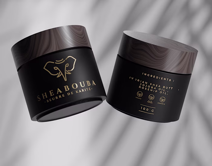 SheaBouba 3D product commercial :: Behance