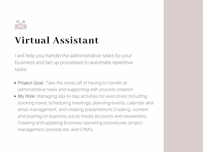 Virtual Assistant for a VA Agency