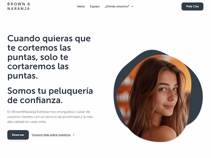 Hairdresser's Website