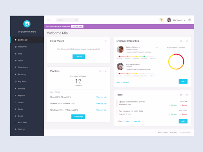 Designing Australias first HR System