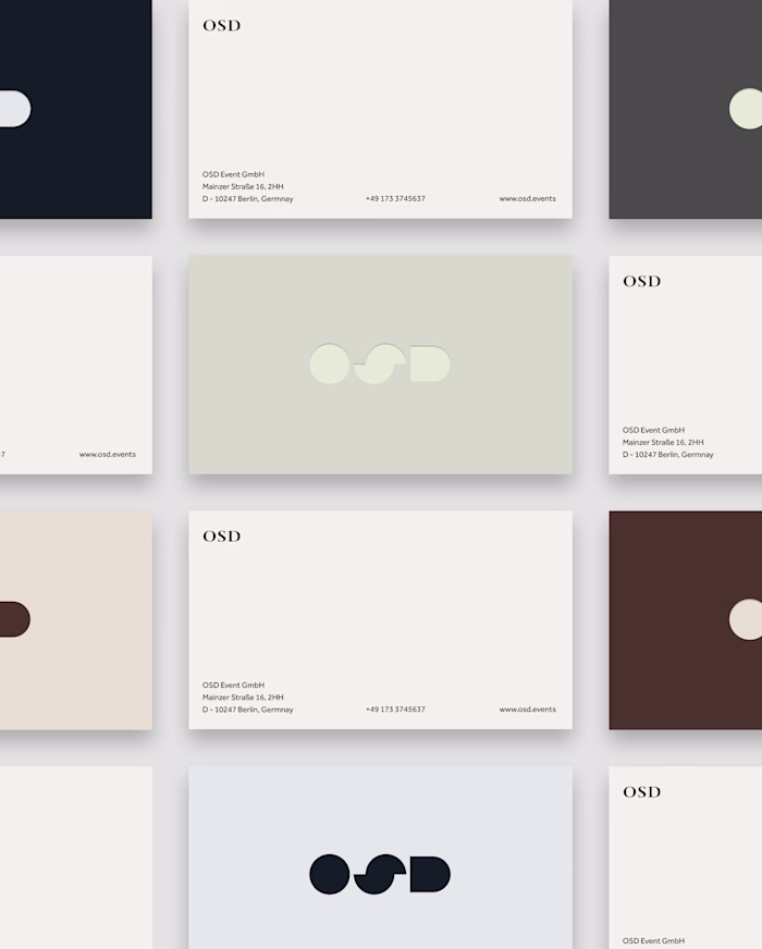 Been working with OSD Event, an event space in Berlin, on a ...