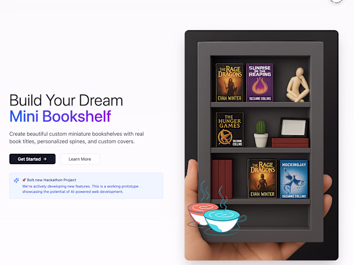 Dali MiniShelf - Customize Your Bookshelf