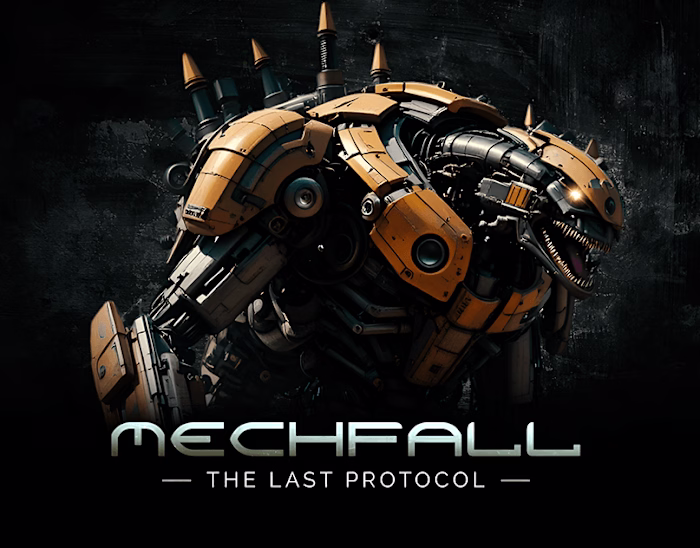 Mechfall | Game Poster Design