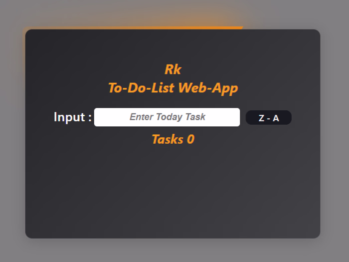 To-Do-List App Development