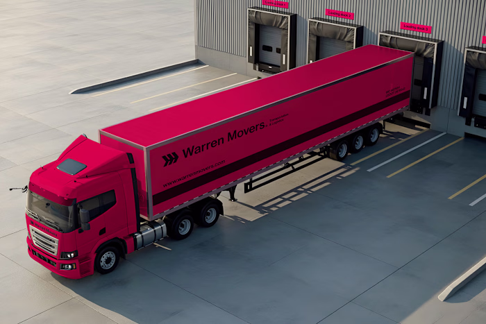 Logo and Identity Design for Warren Movers