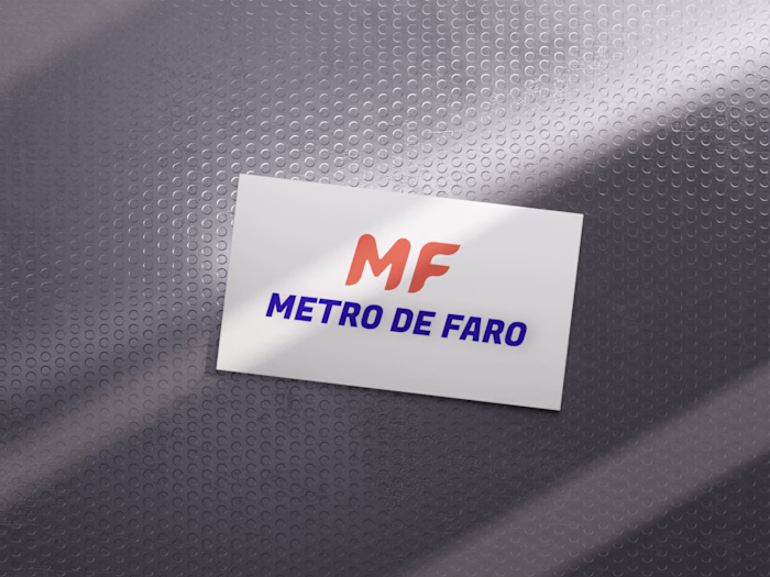Metro de Faro Logo Design