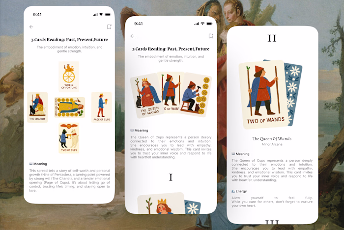 Concept mobile app project focused
