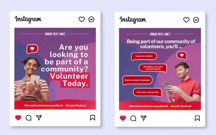 #DoubleTheGood — Social Media Design