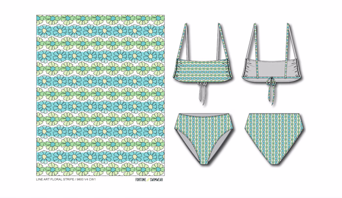 FORTUNE SWIMWEAR /// 👘 PRINT DESIGN 